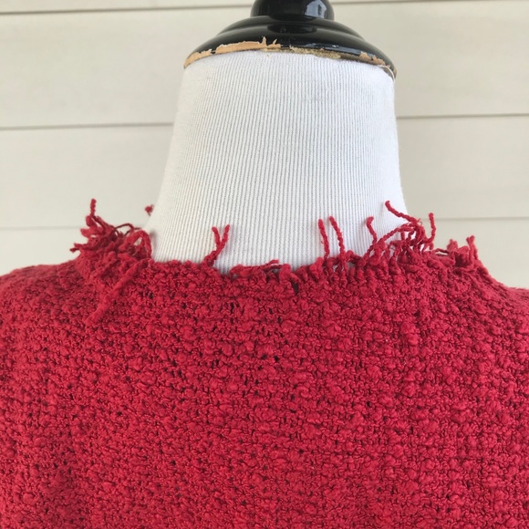 IRO Red Fringed Blazer - Picture 4 of 9